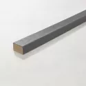 MEUN24Y | Millboard® Square Edging Flexible Ebony Grey 2400x50x32mm