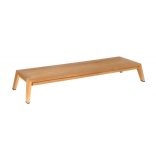 Hybrid lage tafel 177x63x27cm. teak