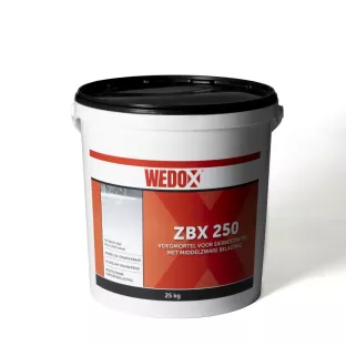 Wedox ZBX 250 PU voegmortel 25 kg Steengrijs