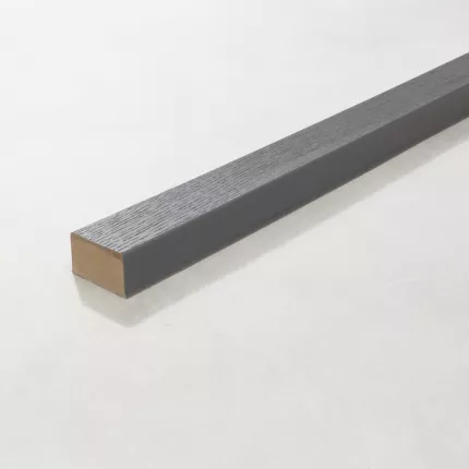 MEUN24Y | Millboard® Square Edging Flexible Ebony Grey 2400x50x32mm