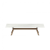 Lexx tafel frame 320x100x75cm. alu bronze