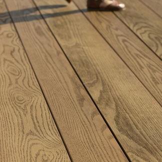 MDE126C | Millboard® Enhanced Grain SB Coppered Oak 3600x126x32mm