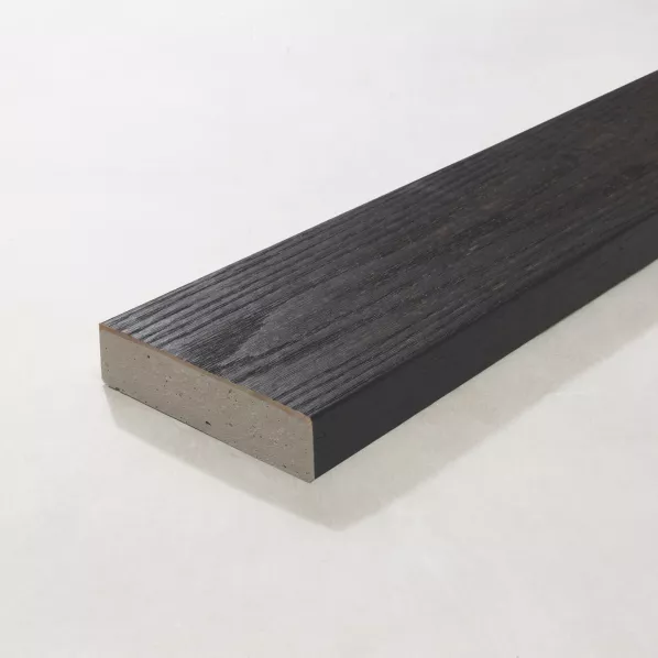 MDE126R | Millboard® Enhanced Grain SB Burnt Cedar 3600x126x32mm