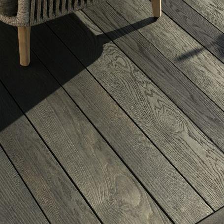 MDE126R | Millboard® Enhanced Grain SB Burnt Cedar 3600x126x32mm