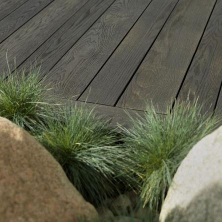 MDE126R | Millboard® Enhanced Grain SB Burnt Cedar 3600x126x32mm