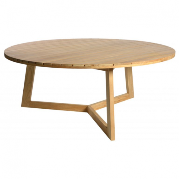 Limone tafel Ø184x76cm. teak