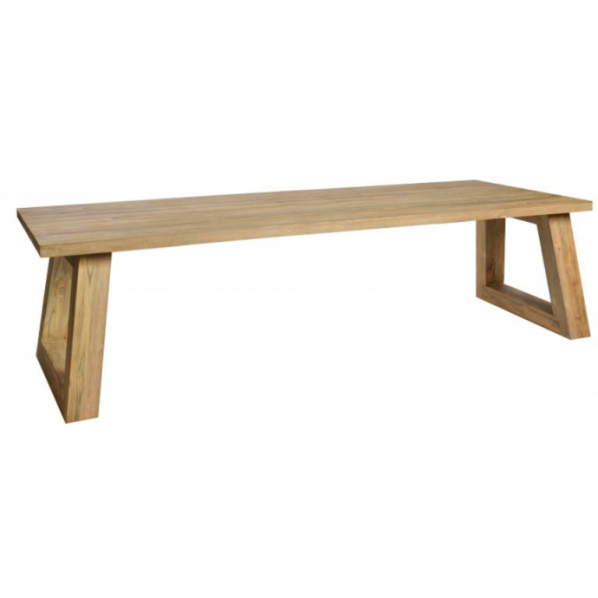 Parga tafel 300x100x76cm. teak